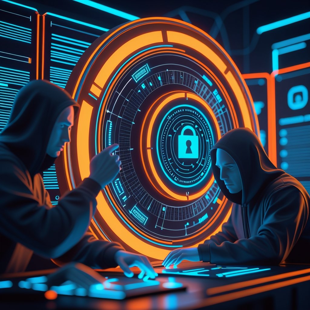 AI red teaming security testing showing cybersecurity professionals stress-testing AI systems