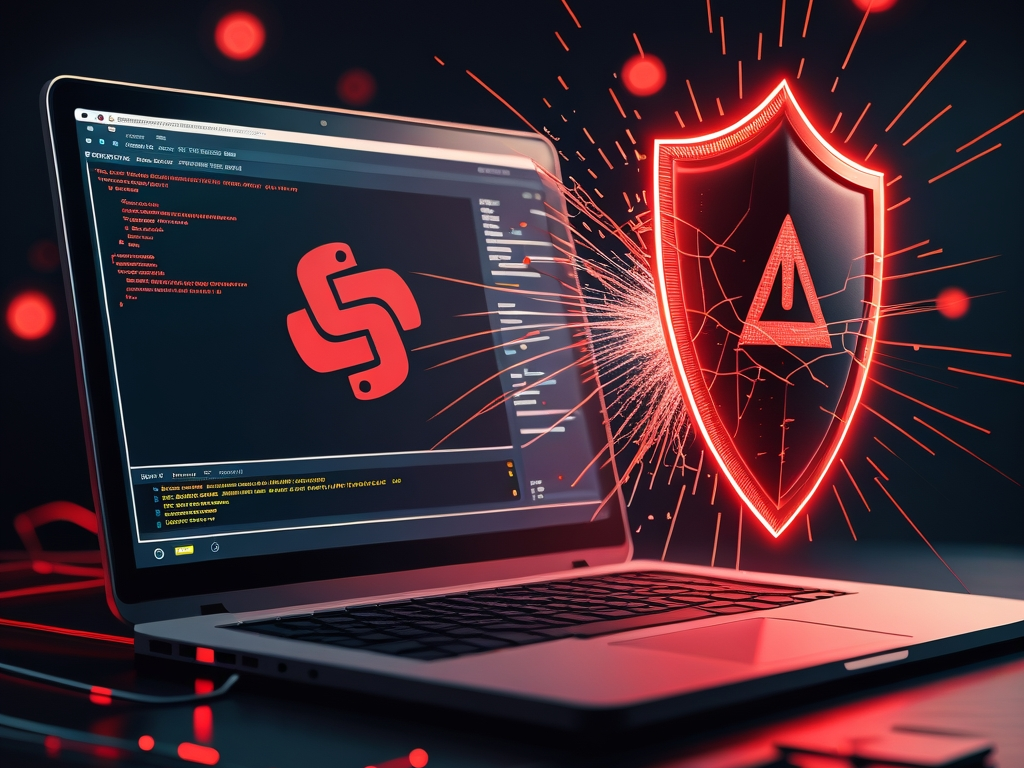 Marimo notebook CVE-2026-39987 critical RCE vulnerability security alert showing Python terminal exploitation
